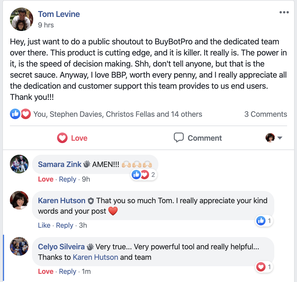 Customer Testimonial